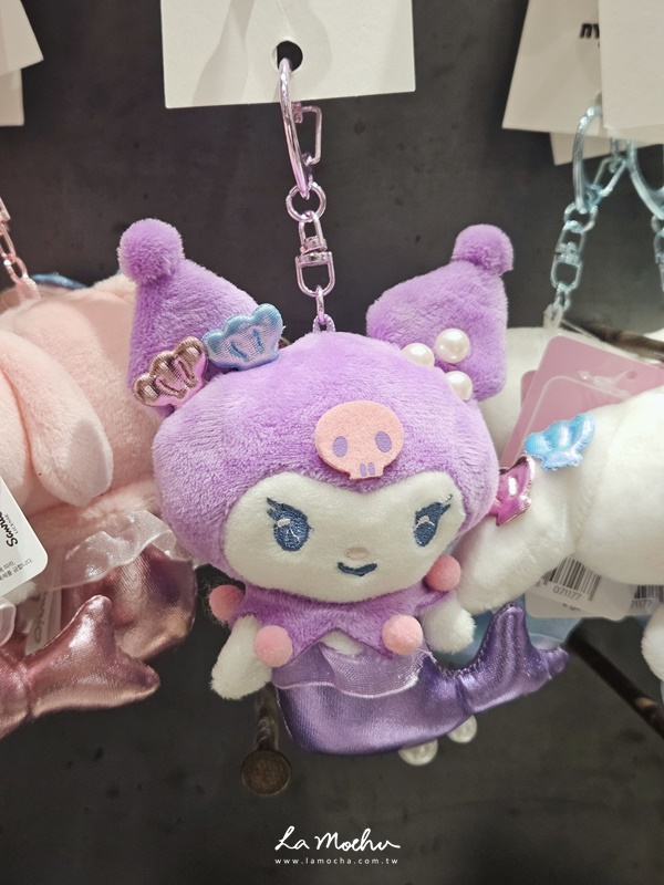 三麗鷗珠光美人魚吊飾